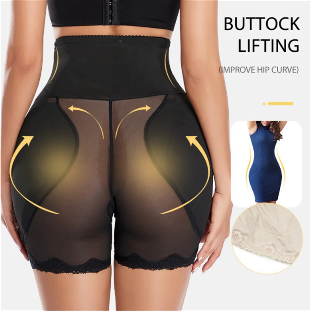 Fake Butts And Hip Control Panties High Waist Panties Butt Lifter Underwear Women Buttocks Push Up Boxers Shapewear Dropshipping