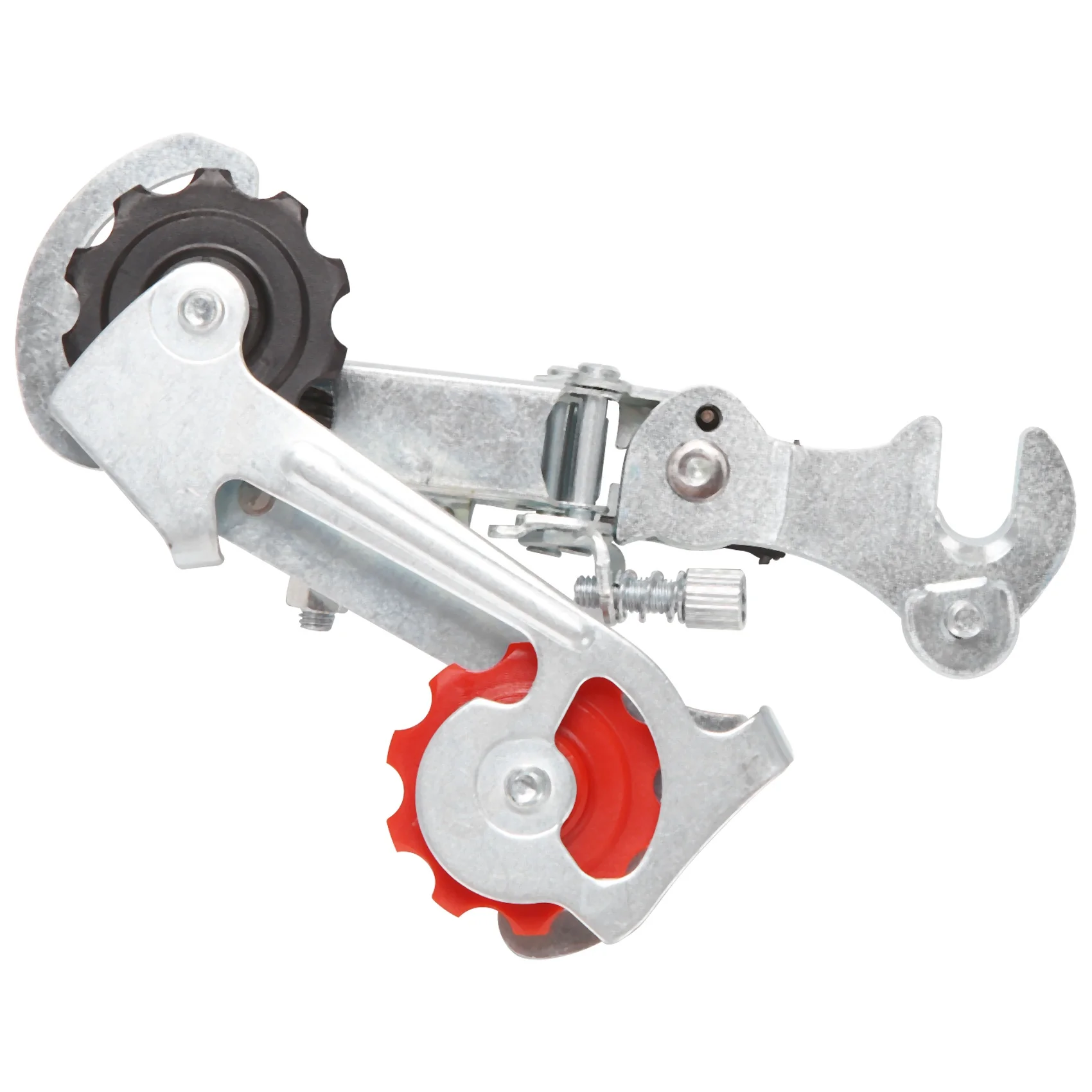 

Racing Bicycle Part Silver Tone Metal 3-7 Speed Rear Derailleur