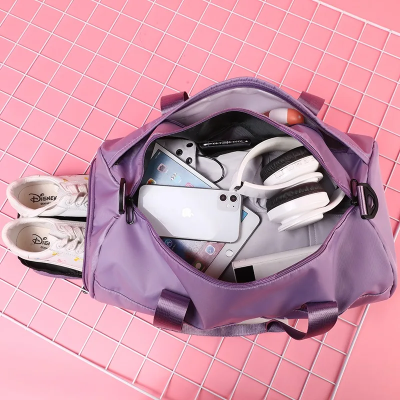 Men Women's Messenger Bags For Women Shoulder Handbag Gym Bag Solid Large Capacity Casual Shoulder Female Bags Travel Sports Bag