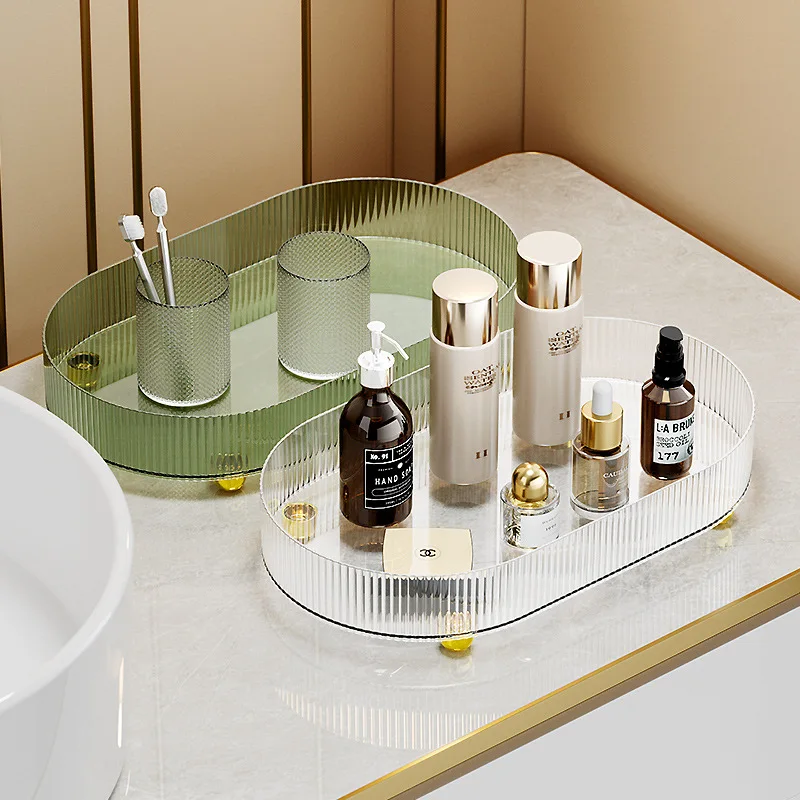 

Household Living Room Tray, Rectangular Tea Tray, Fruit Tray, Plastic Layered Drain Cup Holder，Cup Drain Tray,