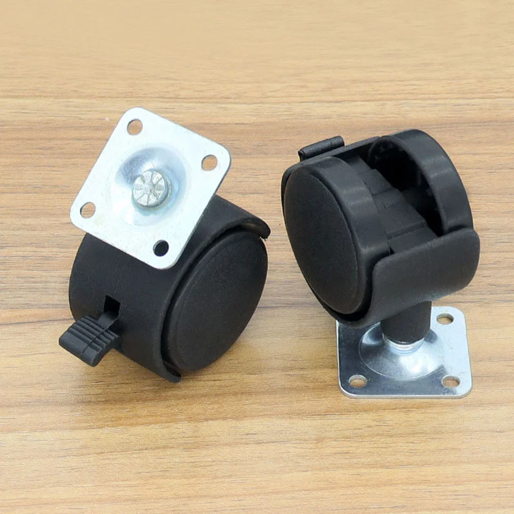 

Casters Wire Shelving Desk Chair Wheels Replacement WheelChair Office Parts Walker