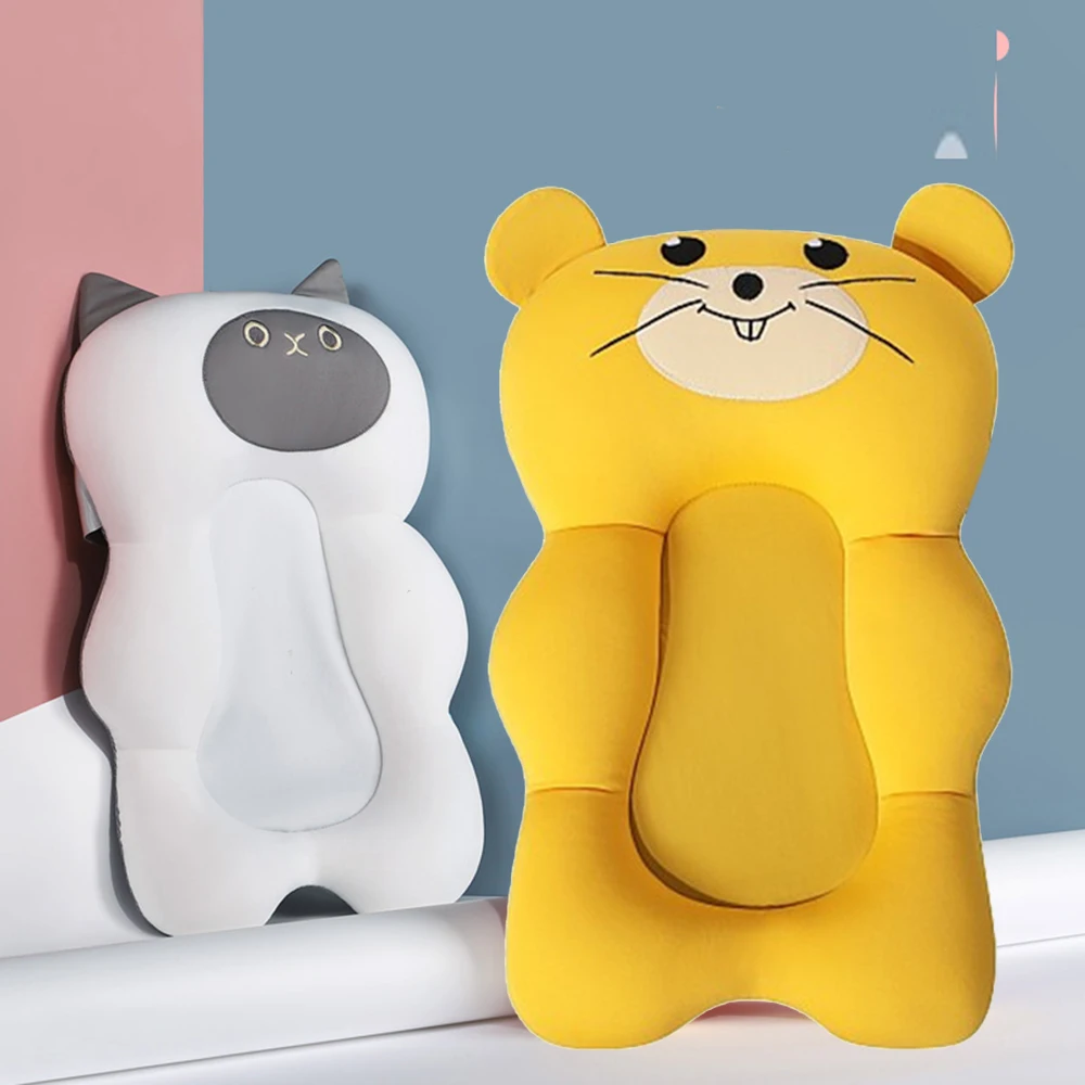 Коврик для ванны детский нескользящий складной мягкий