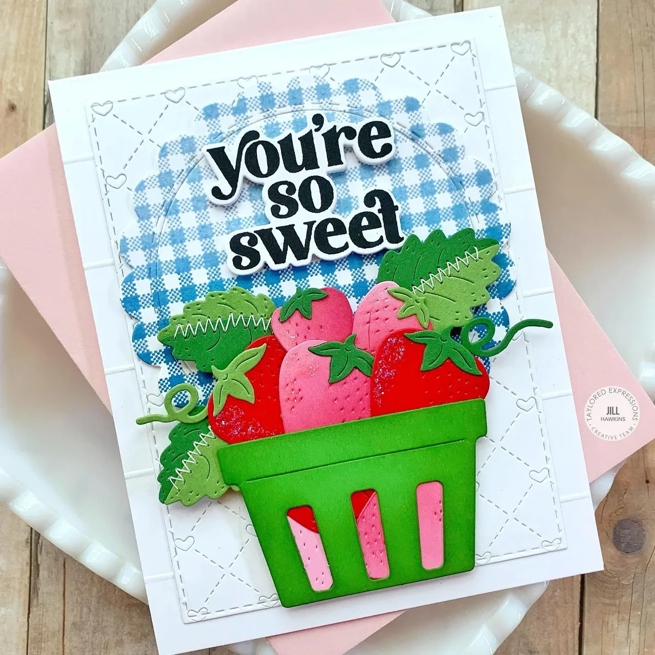 Трафаретная корзина с ягодами Sweet Big Happy 2023 новые металлические штампы для Diy