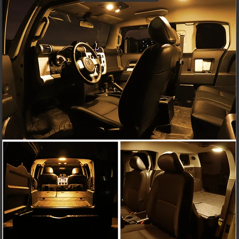 Лампы для чтения Toyota FJ Cruiser, 4 шт., светодиодные, высокая яркость — фото модели