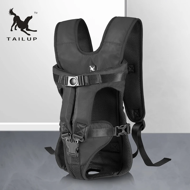 TAILUP Adjustable Easy-fit Front Dog Pouch Carrier Backpack 