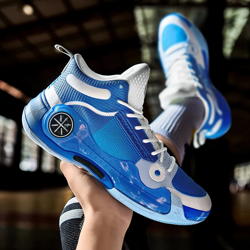 New Professional Mens Basketball Shoes Designer Outdoor Sports Shoes Women Streetwear Breathable Basketball Culture Sneakers Men