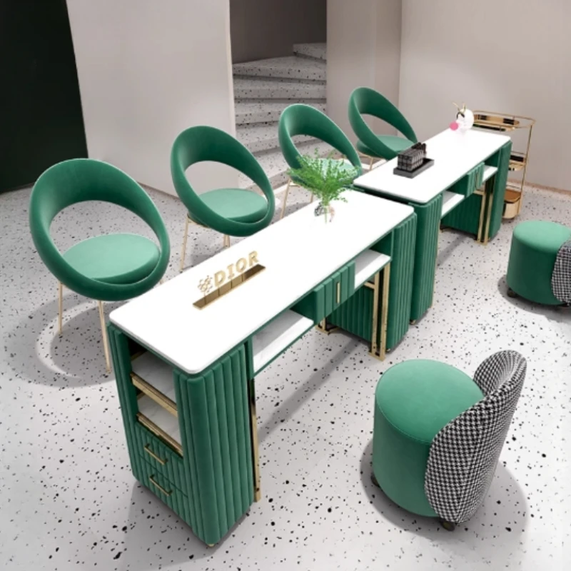 Профессиональный стол для ногтей рабочая станция Kawaii эстетический маникюрный