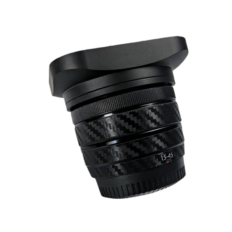 Фото Ввинчивающаяся металлическая квадратная бленда для объектива Fujifilm Fujinon XC 15-45 мм f/3,5-5,6 OIS PZ — аксессуар для камеры №3