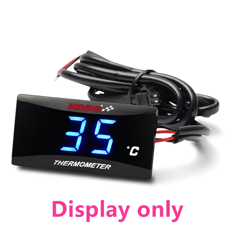 

Мини-метр температуры воды мотоцикла KOSO для CB500X XMAX 250 300 NMAX CB 400, датчик температуры воды, адаптер для скутера и гонок