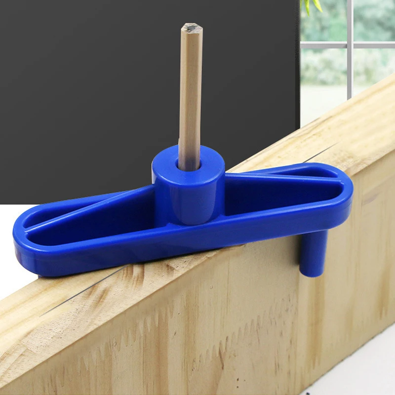 

Woodworking Scribe Woodworking Drilling Locator Self-centering Scriber Doweling Jig Drill Carpentry Center Positioning Bisector