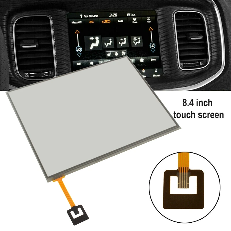 

4 Pin Touch Screen Glass Touch Screen Glass For Chrysler Dodge Ghibli RB5 RE2 DVD Audio Player GPS Navigation LCD Screen