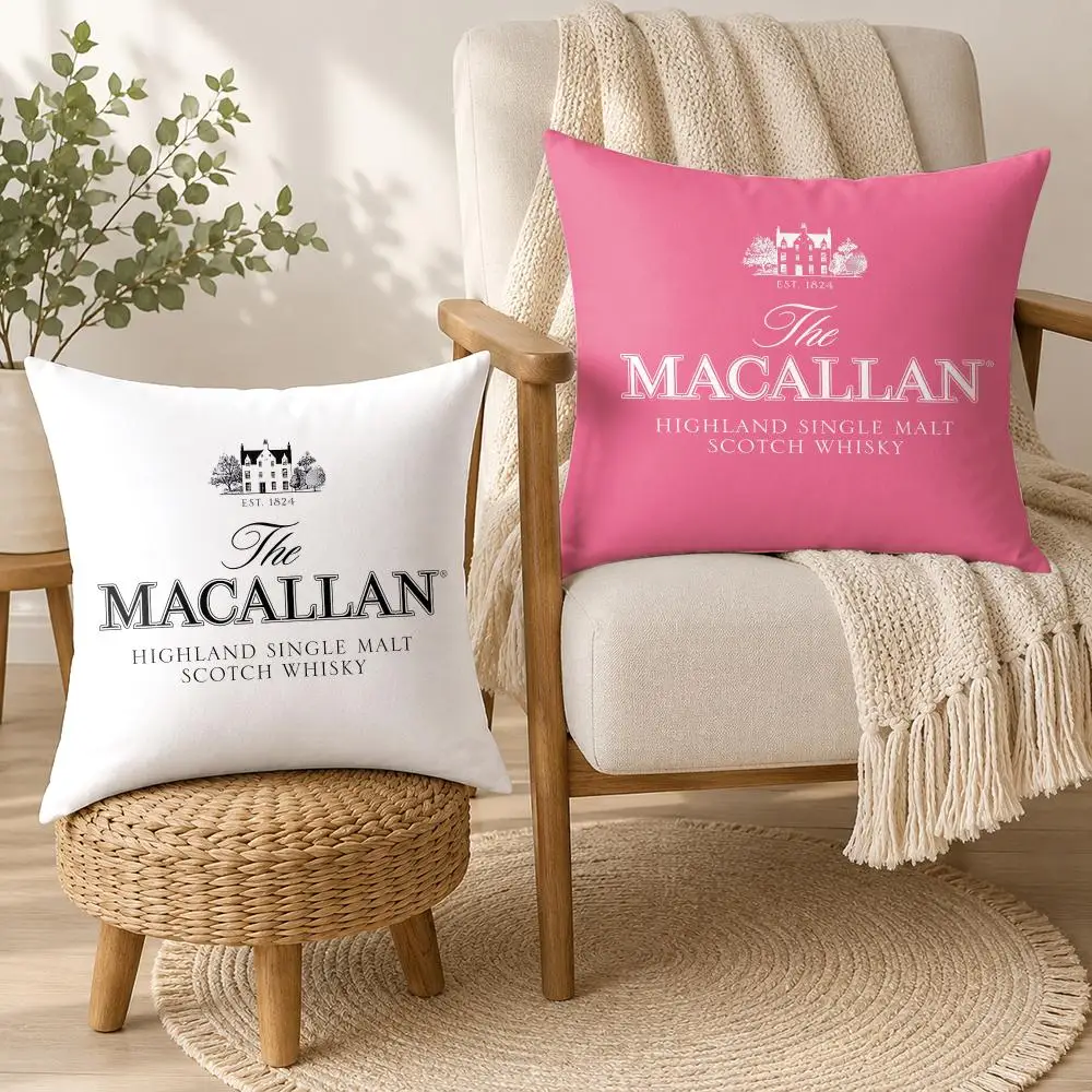 Фото Декоративная квадратная наволочка M-Macallan Fashion 40x40 см для дивана, спальни, гостиной, домашнего декора. №2
