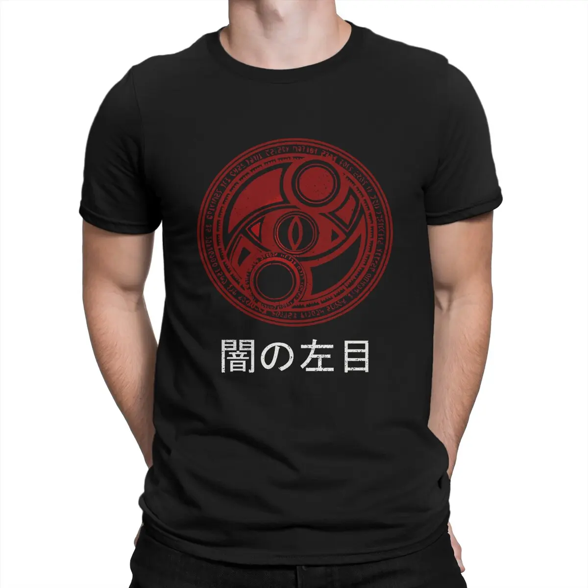 

Bayonetta Game Creative TShirt for Men Umbra Witch Left Eye Round Neck Pure Cotton T Shirt Distinctive Gift Clothes Streetwear