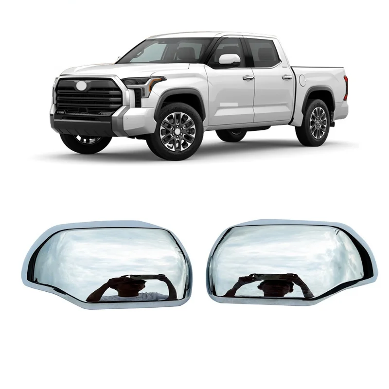 

Be applicable to Toyota 22 Smooth Road TUNDRA modified rearview mirror protection cover anti-collision plating bright frame