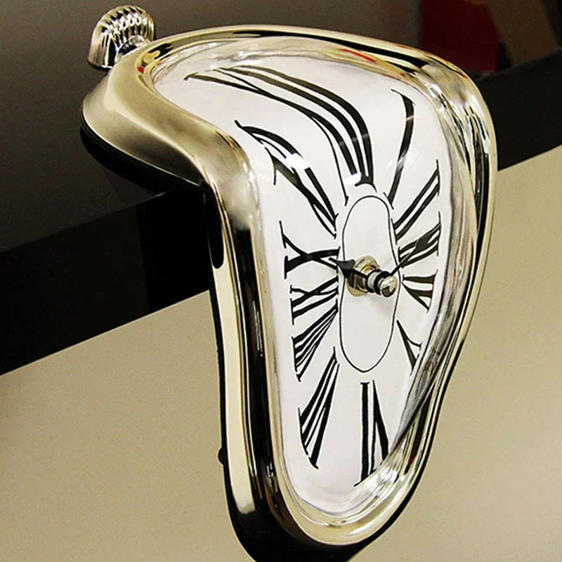 Деформированные часы Dali с плавлением настенное украшение для гостиной в