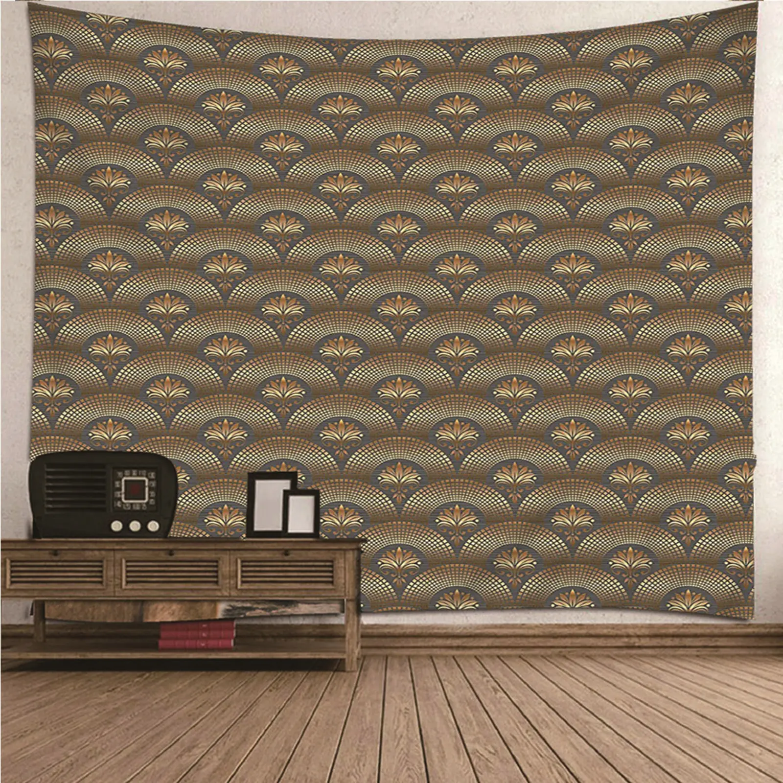 

Гобелен, длинный гобелен, дверная занавеска, Триппи мандала, хиппи, винтажный цветочный узор, Настенное подвесное одеяло, художественный де...