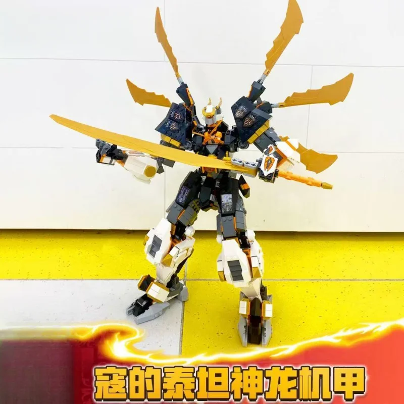 Модель робота Титана для мальчика сборка строительные блоки игрушка в подарок