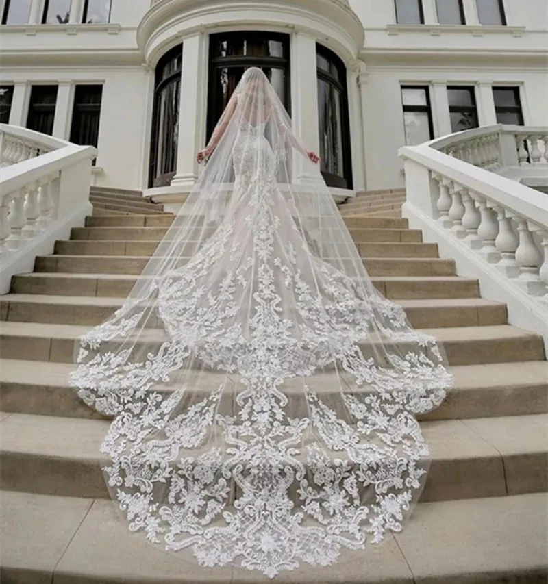 

wedding veils 3 meters long bridal accessories bridal veils one layer