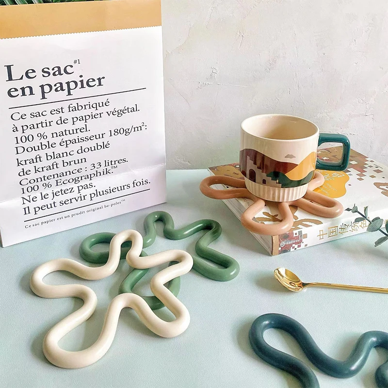 Силиконовая изоляционная подставка термостойкий силиконовый коврик устойчивая