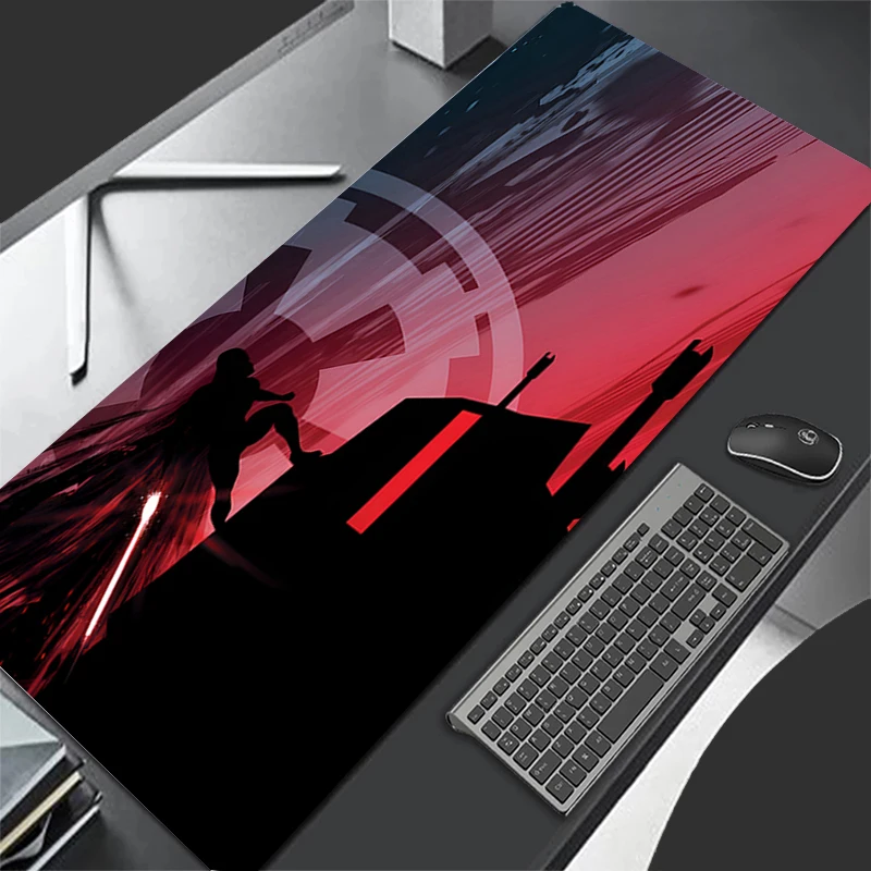 XXL S-Star Wars Gaming Mouse Pad — Большой Резиновый Настольный Коврик Противоскользящий