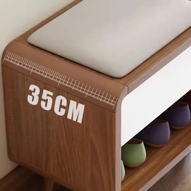 Простые комбинированные шкафы для обуви Современная прихожая Скандинавская