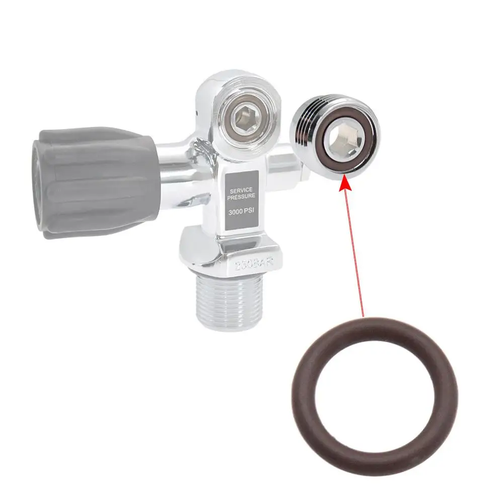 

Резиновое уплотнительное кольцо, аксессуары для оборудования для подводного плавания, идеально подходят для заполнения резервуара для вод...