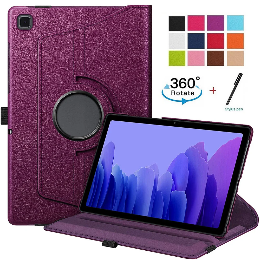 

Étui rotatif à 360 degrés pour Samsung Galaxy, pour Tab S6 Lite 10.4 "SM, P610, P615, support rabattable pour Tab S7, S8 2022,