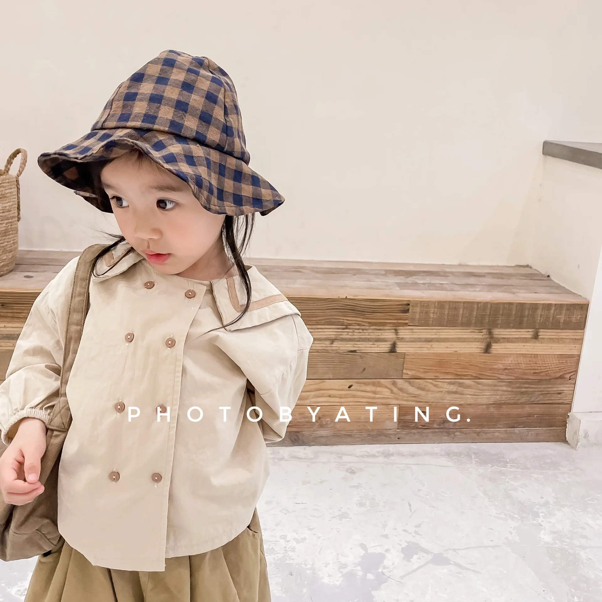 

2022 Fashion Baby Girl Boy Plaid Shirt Child Shirt Loose Cotton Linen Spring Autumn Spanish Kids Casual Clothes Blouse 1-7Y
