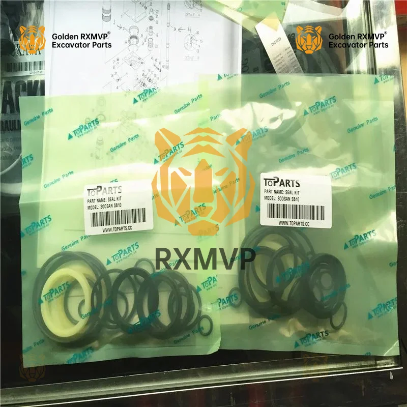 Для оптовой продажи Soosan Sb-10 Комплект уплотнений гидравлического выключателя Sb10