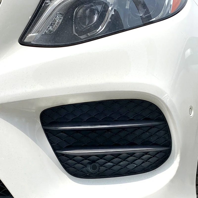 Чехлы для противотуманных фар на передний бампер автомобиля черные чехлы из