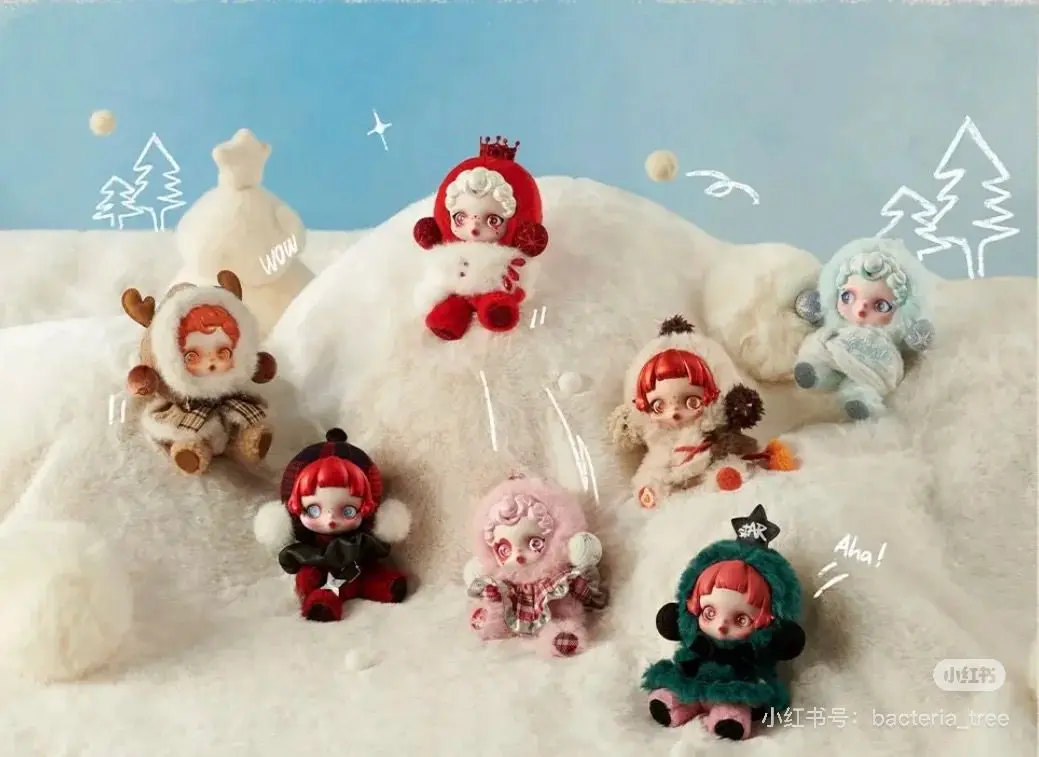 Новая серия Skullpanda Winter Symphony слепая коробка экшн-фигурки кукла фигурки песен снега