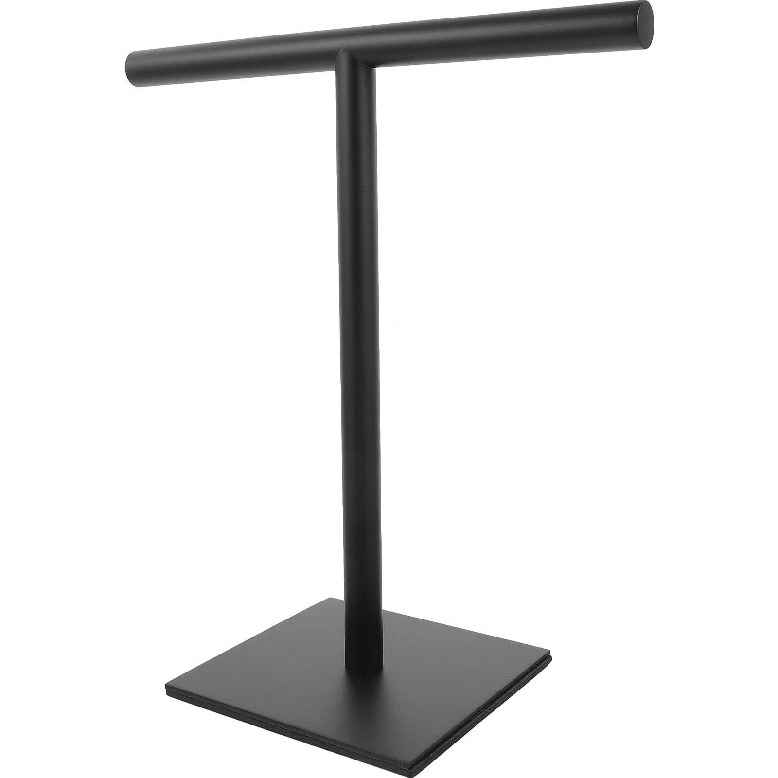 

Standing Towel Bar Rack Countertop T-Shaped Storage Balanced Base Kitchen Vertical Hand