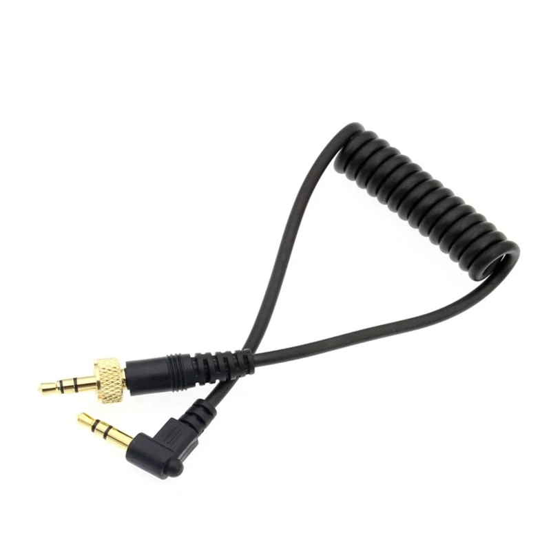 

D0UA прочный 3,5 мм до 3,5 мм прямой Стерео Джек кабель совместимый с Sony D11 \ D12 \ V1 Рогатка кабель 90 ° дизайн локтя