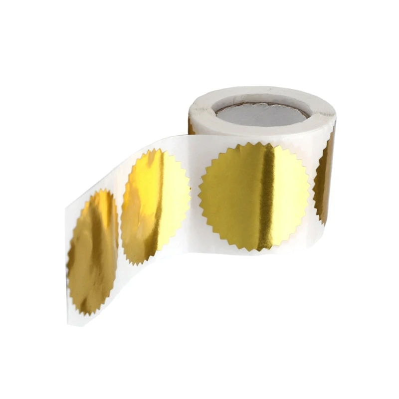 Сертификат вафельной компании этикетки с печатью наклейки для наград