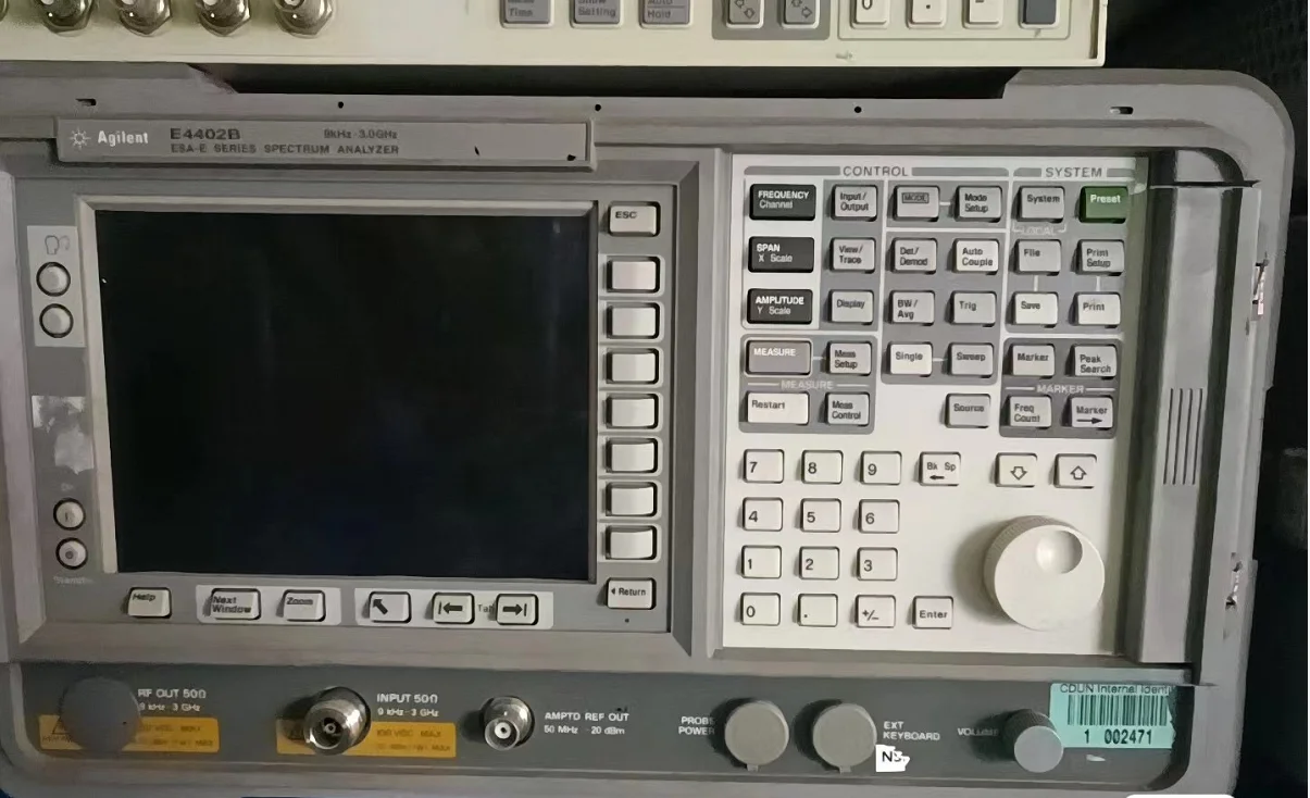 

Used Agilent E4402B Spectrum Analyzer