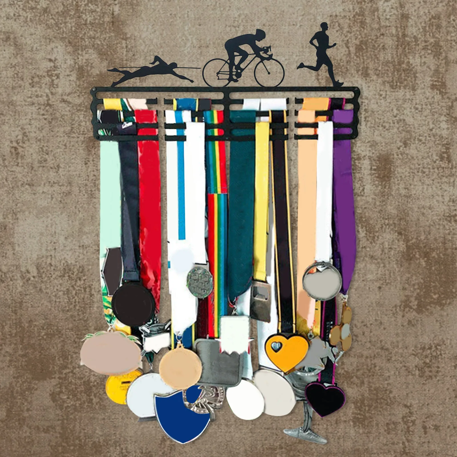 

Gold Pendant Hook Decoration Metal Wall Arts Decorolder Hooks Organizer Rack Crystals Decoration for Wedding Winter And Garland