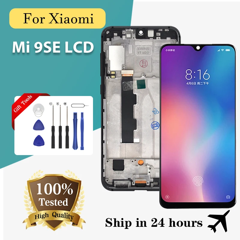 

Brand New 5.97 Inch For Xiaomi 9 SE lcd Touch Screen Panel Glass Digitizer Mi 9 SE Display M1903F2G Assembly Free Ship