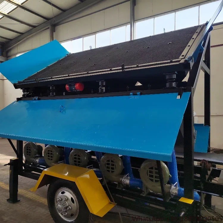 Маленькая сухая воздуходувка 20 Т/ч для горнодобывающей золота с высокой