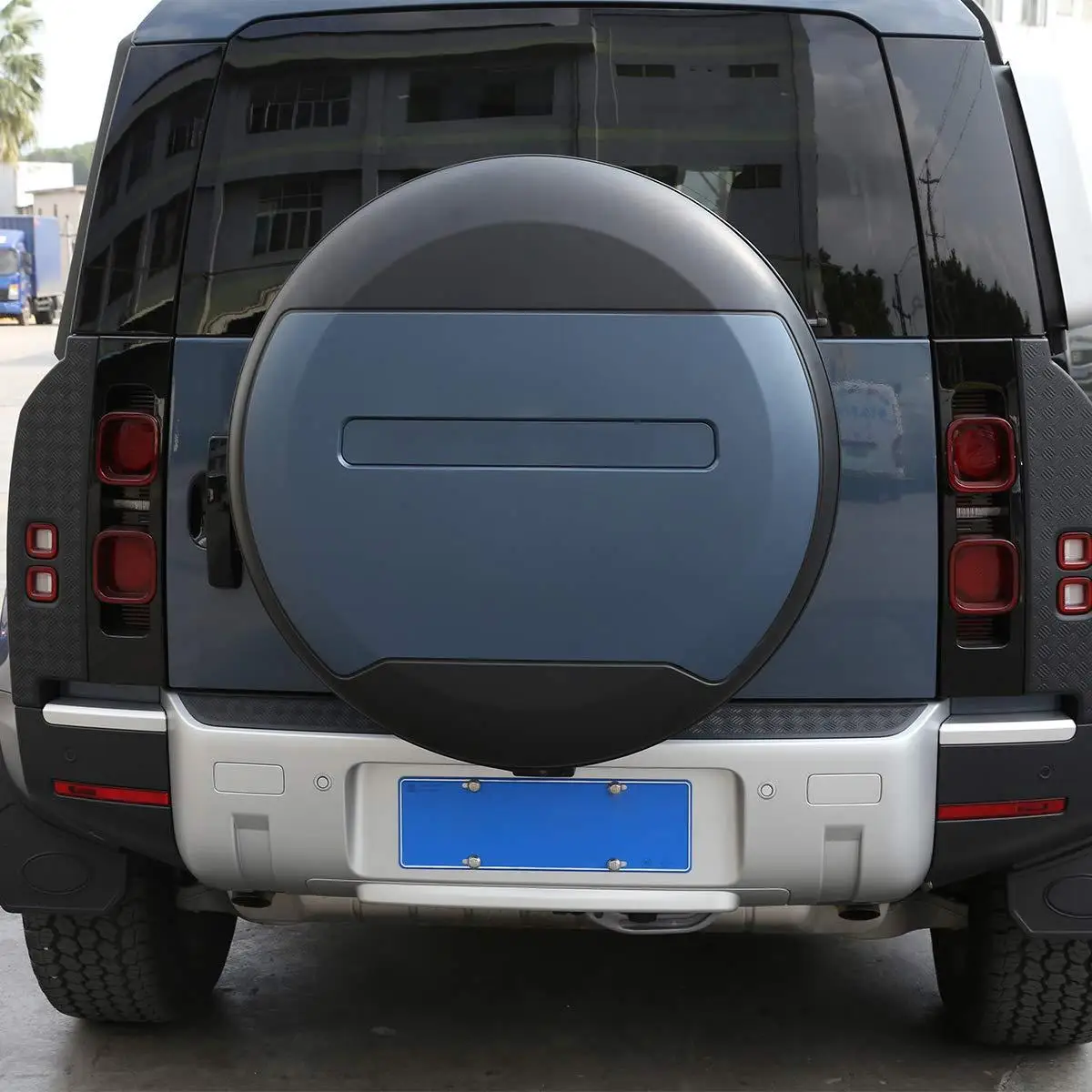 Крышка запасного колеса для 2020-2023 Land Rover Defender Tasman Blue