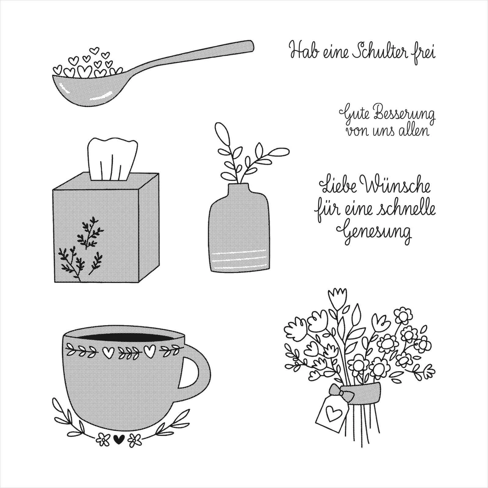 Новинка 2022 года штампы для чашек с июля по декабрь бумага рисования кофейной