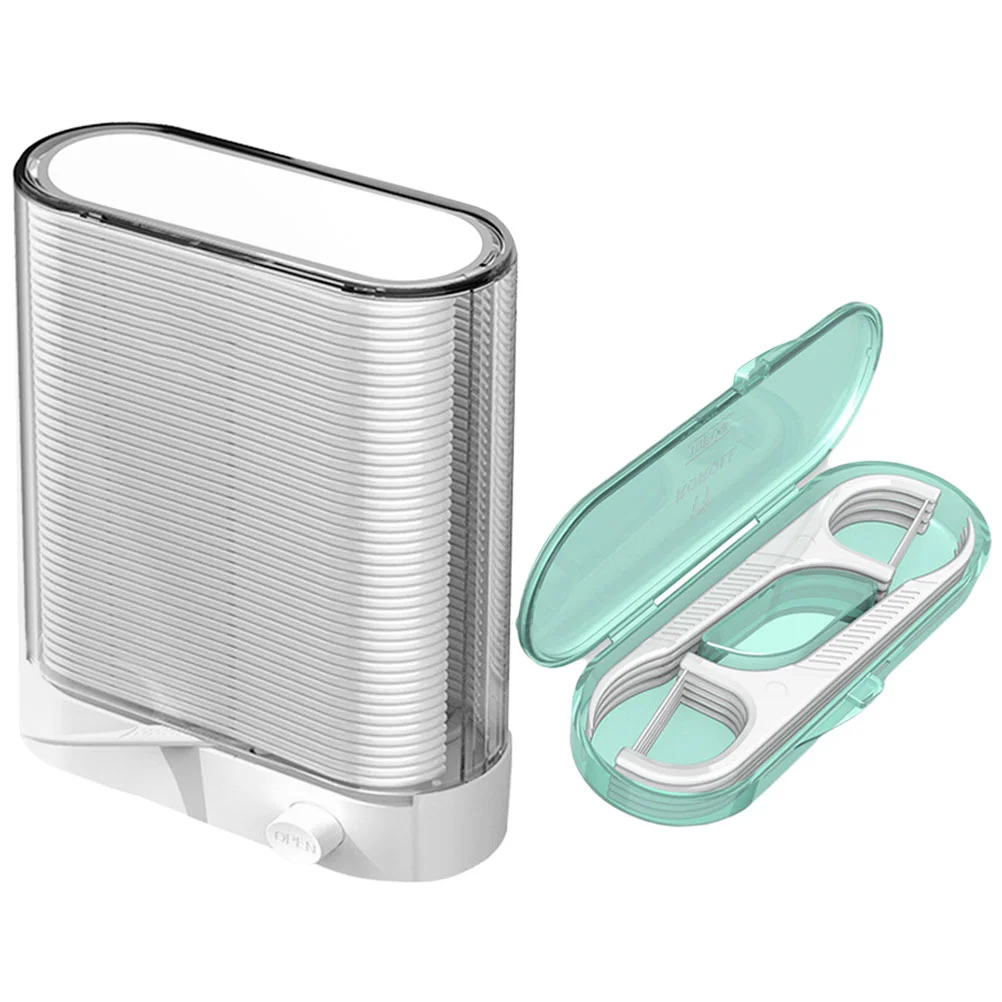 

Floss Picks Dispenserholder Teeth Automatic Flosses Box Flossers Pick Flossertooth Disposable Travel Portablecase Flossing Stick