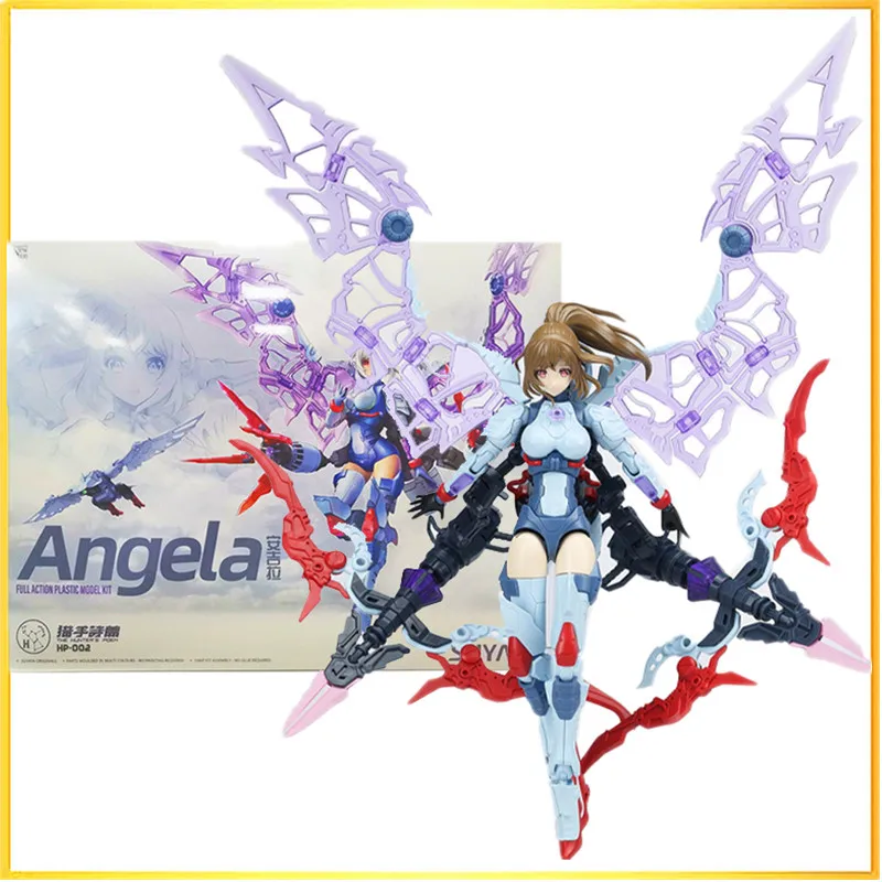 

Suyata Genuine Mobile Suit Girl Action Figure Angela Special Gift Motorcycle Collection Anime Action Figure Toys for Children