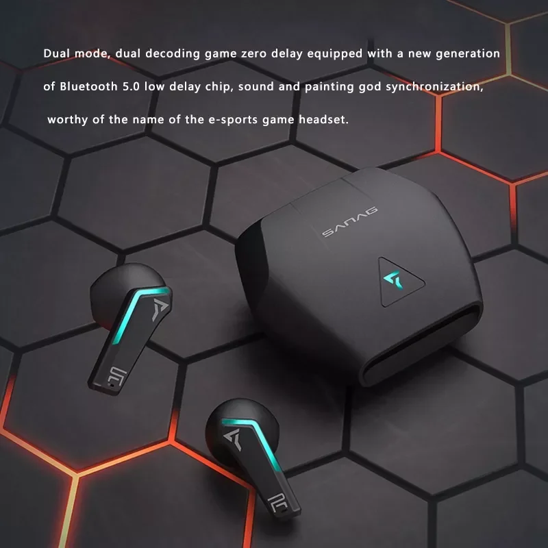 

Manufacturer Direct Bluetooth Earphones Noise Canceling Wireless Headphone Heavy Bass Earbuds Gaming Headset Gamer Girl With Mic