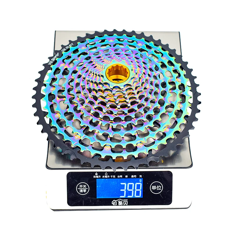 VG Спорт 12 Скоростей 10-51T Ultimate Freewheel Радуга Сверхлегкий износостойкий s Velocidade K7 MTB