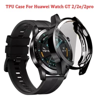 22mm wrist straps band for huawei watch gt 2e gt2 46mm protective cover full screen protector case for huawei watch gt 2pro 2e