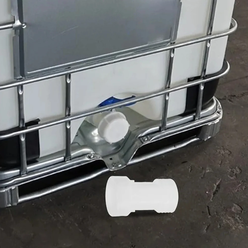 Фото 2 шт. S60*2 аксессуары для автомойки IBC адаптер резервуара для воды пластиковая удлинительная труба внутренняя и внешняя резьба 57 мм DN50 2 '' №4