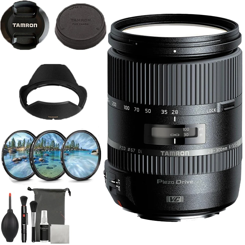 Зум-объектив Tamron 28-300 мм F/3,5-6,3 Di VC PZD для камер Canon EF ...