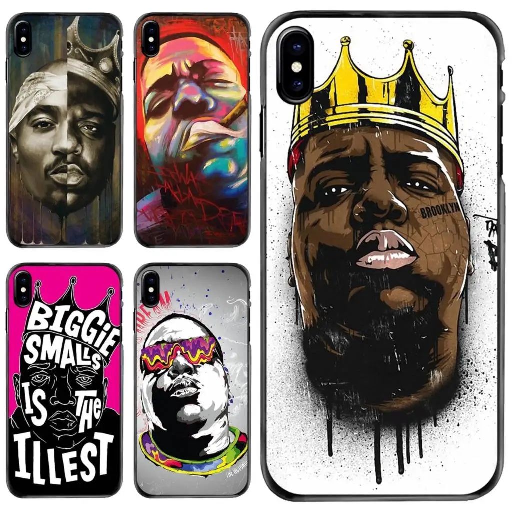 

Hard Phone Skin Case For Apple iPhone 11 12 13 14 Pro MAX Mini 5 5S SE 6 6S 7 8 Plus 10 X XR XS B.I.G. Rap Hip Hop Biggie Smalls
