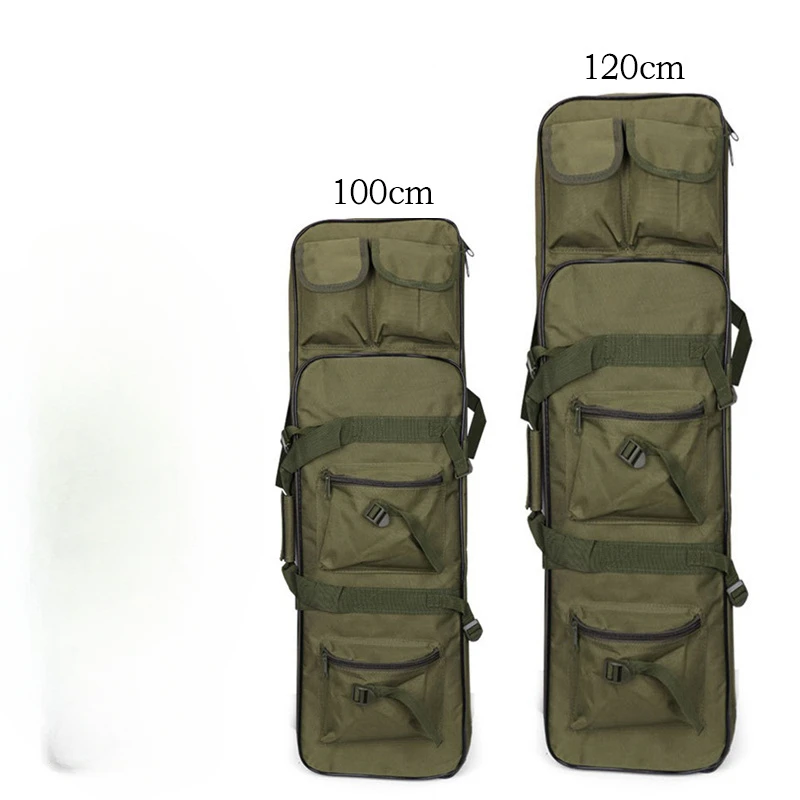 

100cm/120cm Outdoor Tactical Heavy Gun Bag Case Hunting Sniper Rifle Bag Military Accessories Carry Gun Protection Backpack