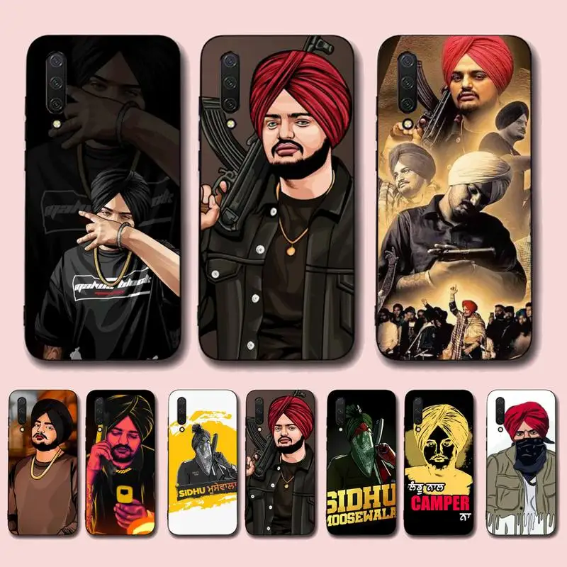 

Indian Rapper Sidhu Moose Wala Phone Case for Xiaomi mi 5 6 8 9 10 lite pro SE Mix 2s 3 F1 Max2 3